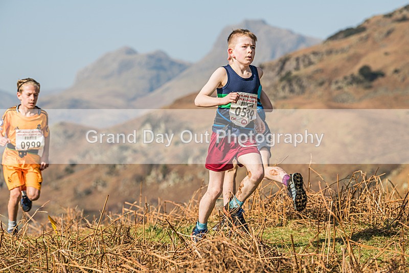 Elterwater-41 - Kendal Winter League Elterwater Under 13 Fell Race Sunday 9th March 2025