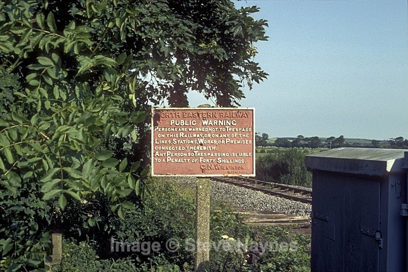 17th June 1992 - Hull to Scarborough line, North Yorkshire