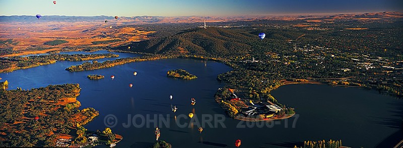 AERIAL VIEW OF THE NATIONAL MUSEUM OF AUSTRALIA, CANBERRA 2-107789 - AERIAL PHOTOS