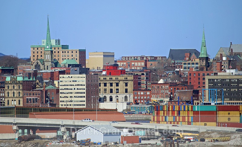 Cityscape - Saint John New Brunswick Canada - Saint John