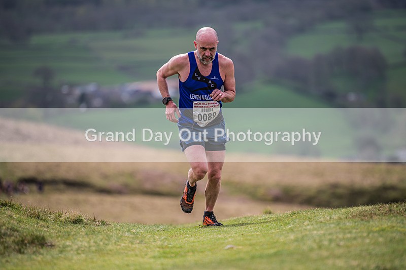 Arant Haw Seniors-40 - Kendal Winter League Arant Haw (Senior Race) Sunday 14th April 2024