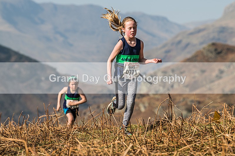 Elterwater-158 - Kendal Winter League Elterwater Under 13 Fell Race Sunday 9th March 2025