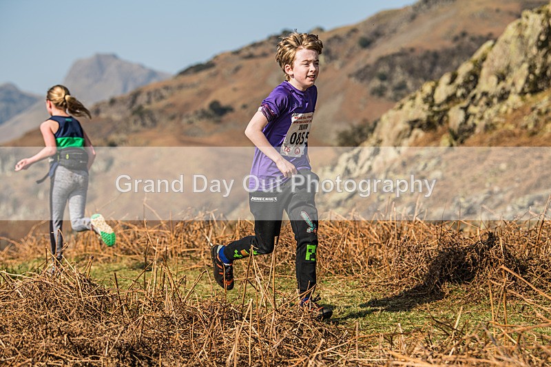 Elterwater-186 - Kendal Winter League Elterwater Under 13 Fell Race Sunday 9th March 2025