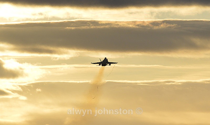 F-18 C 3 - RAF LOSSIEMOUTH VISIT NOV 2017