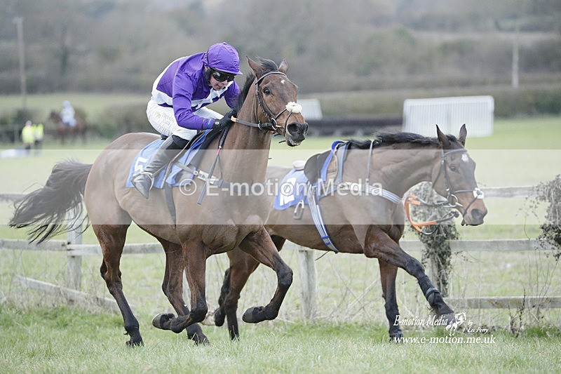 PtP 250223 0748 - Kimblewick Hunt Point-to-Point Kingston Blount 25/02/23