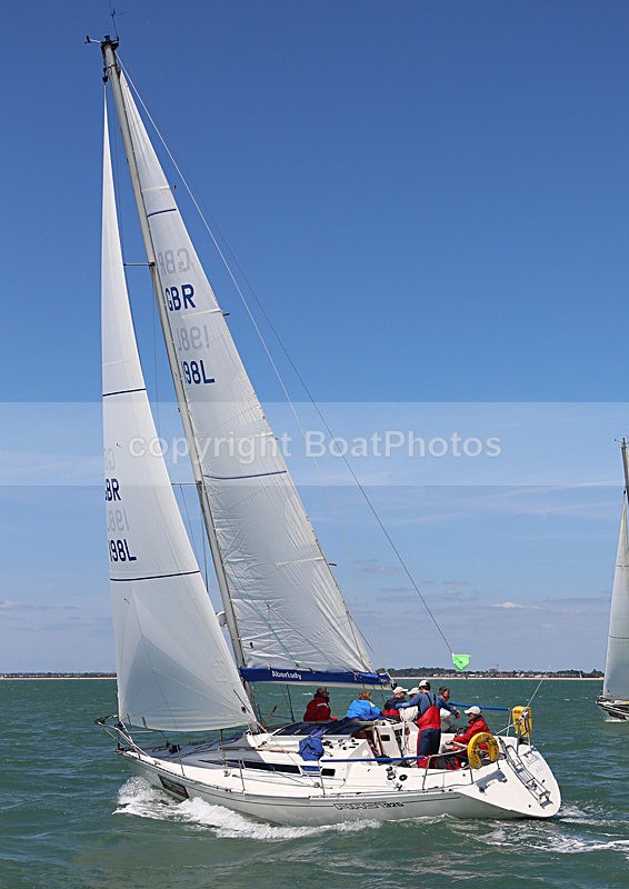 130601 ABERLADY GBR198L WT7A0506 - ROUND THE ISLAND RACE - 1st June 2013