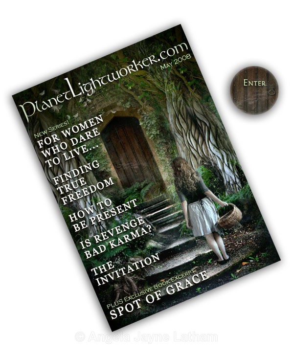 Cover of Planet Lightworker magazine - Commercial & Published Work