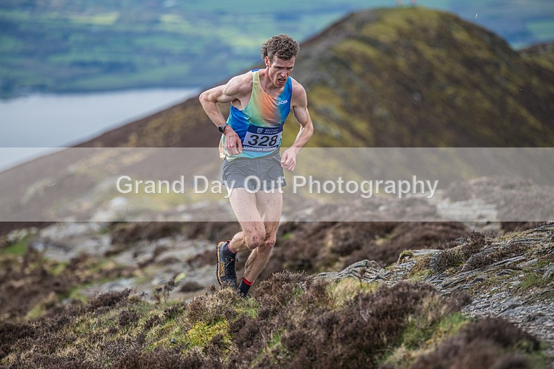 Up Hill Trial-94 - British Athletics Up Hill Only Trial Dodd Wood Keswick Friday 19th April 2024