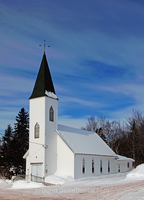 Belleisle Creek Baptist Church Kings County New Brunswick Canada - Churches of New Brunswick