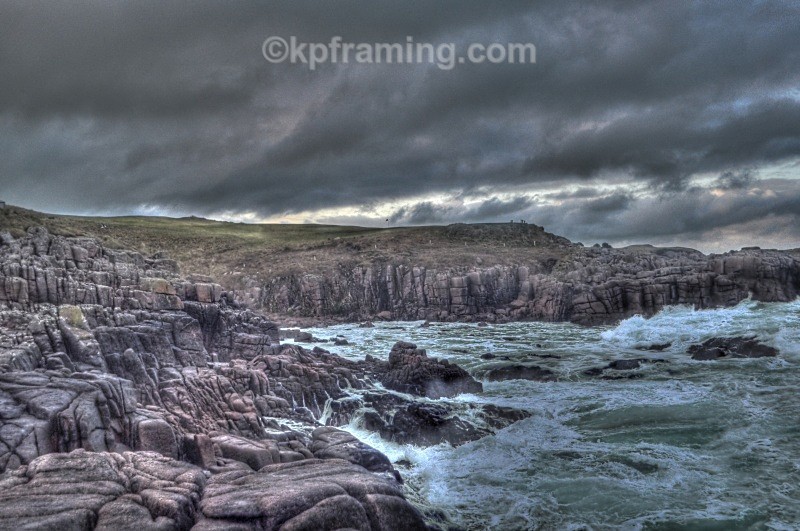 3rd hole - pictures of cruit island golf course caves beaches and owey&Arranmore Island)