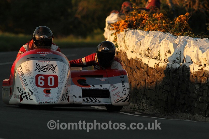 Dean Nicholls* / Paul Skinner Lumley Kawasaki / Certain Exhibitions Ltd - Monday Practice - Sidecars