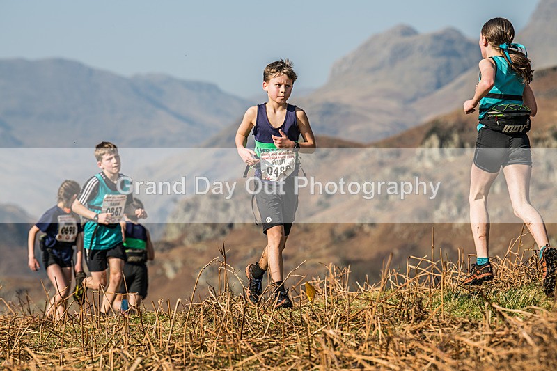 Elterwater-112 - Kendal Winter League Elterwater Under 13 Fell Race Sunday 9th March 2025