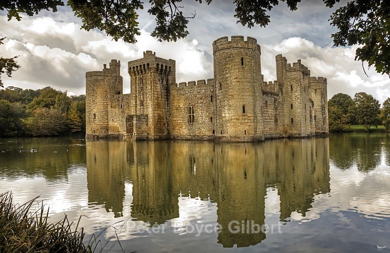 Bodiam Castle, one of the finest moated castles in England - Castles