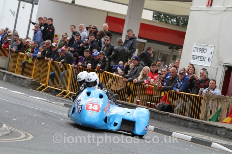 Robert Handcock & Basil Bevan - Sure Sidecar Race 2