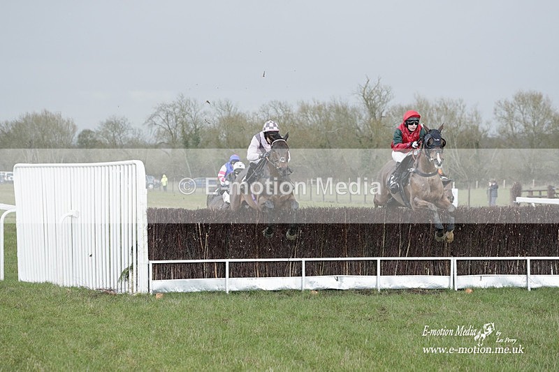 PtP 180323 1123 - Shelfield Park Races with Croome & West Warwickshire Hunt  18/03/23