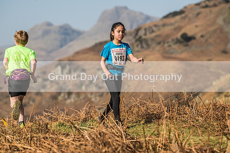 Elterwater-176 - Kendal Winter League Elterwater Under 13 Fell Race Sunday 9th March 2025