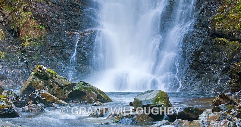 Corrimony waterfall - Woods Trees Gorges and Waterfalls