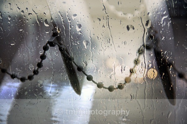 Blinds in Rain - Still Life / Contemporay Art