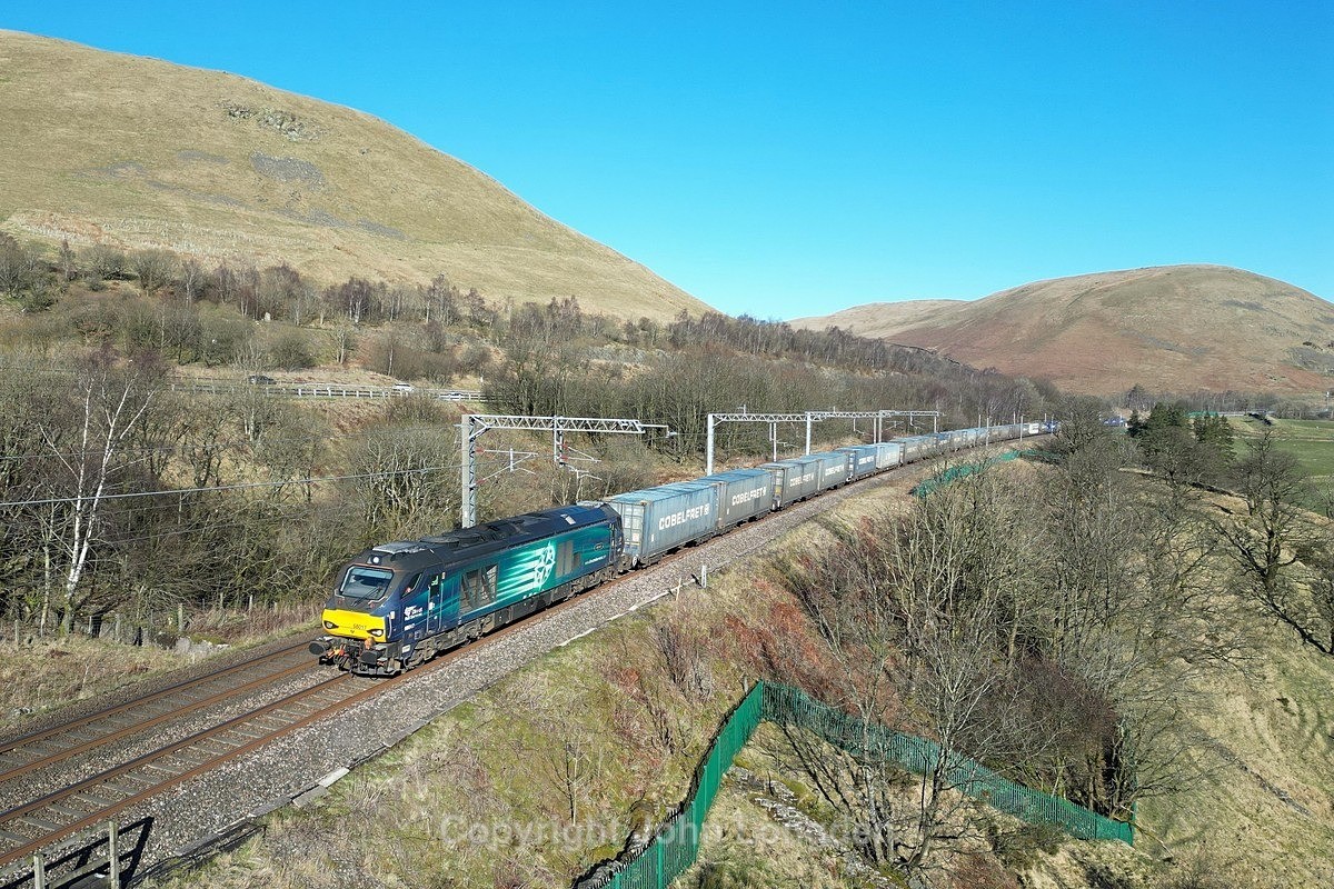 JL - 15.3.25 68017 4M27 Coatbridge - Daventry, Low Borrowbridge - Latest shots