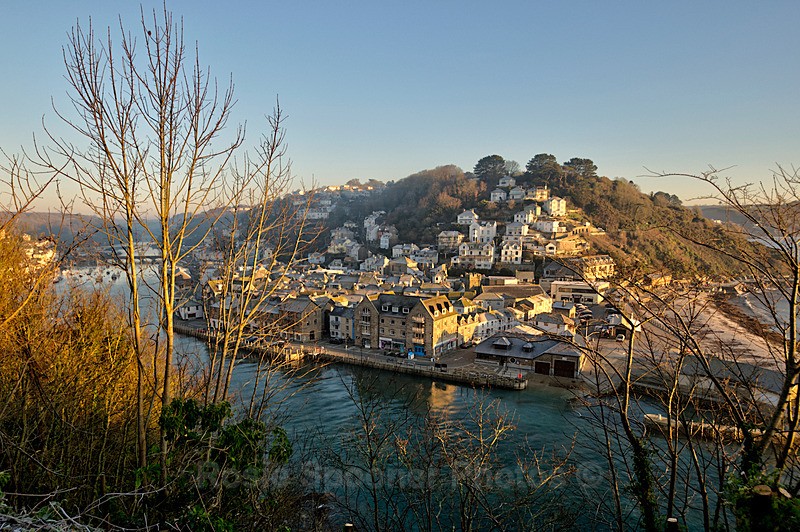 Winter morning just after sunrise at Looe - Looe