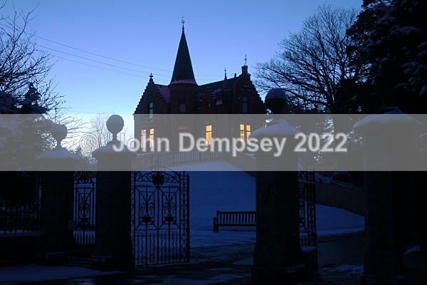 Gatehouse In Winter - Sleepyhillock Cemetery