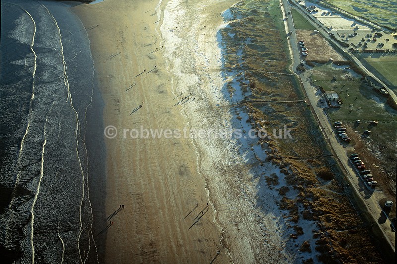 A00256CX2 West Sands of St Andrews in winter Fife in 2001 - Photographers favourites