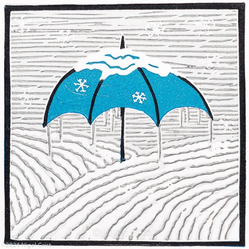  - Linocut