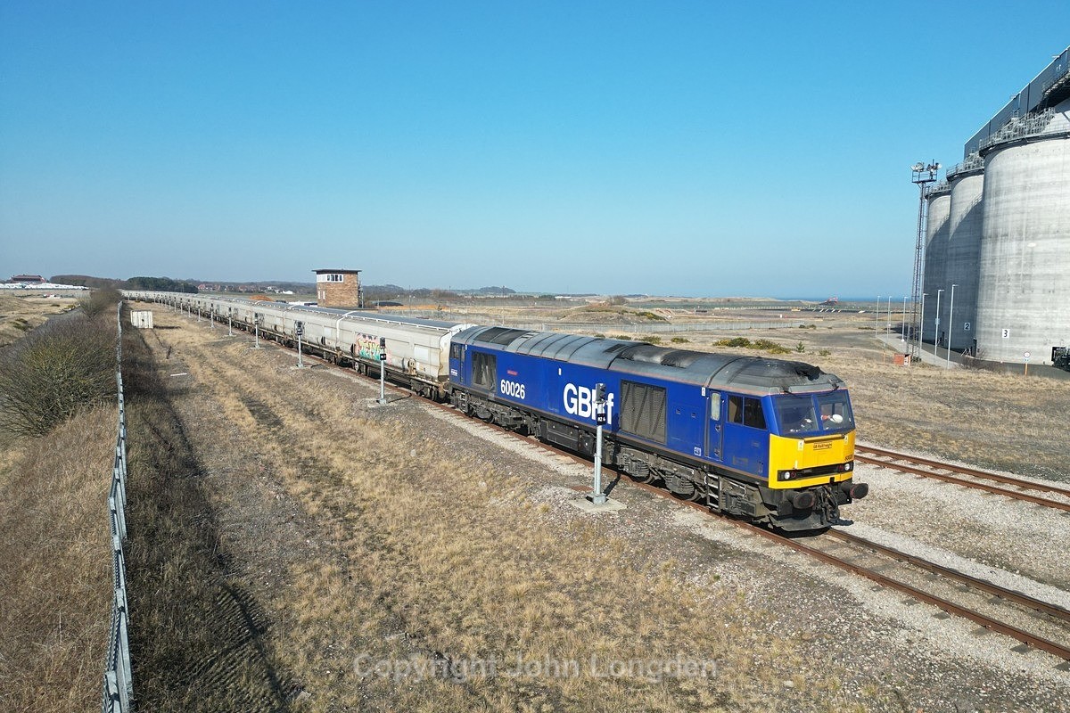 JL - 6.3.26 60026 6N87 Lynemouth - Tyne CT, Lynemouth - Latest shots