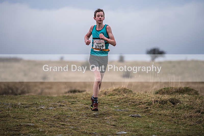 Cunswick U15  U17-185 - Kendal Winter League Cunswick Scar Junior Under 15 & 17 Fell Races Sunday 26th January 2025