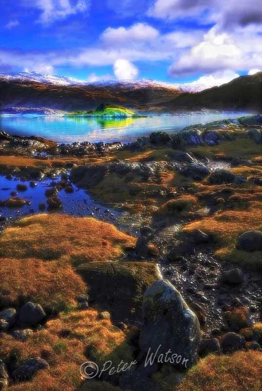 Loch Sunart Scottish Highlands - Land