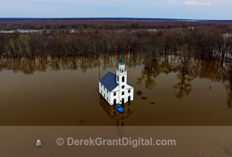 Sheffield Spring Flood 2018 New Brunswick Canada - Extreme Weather
