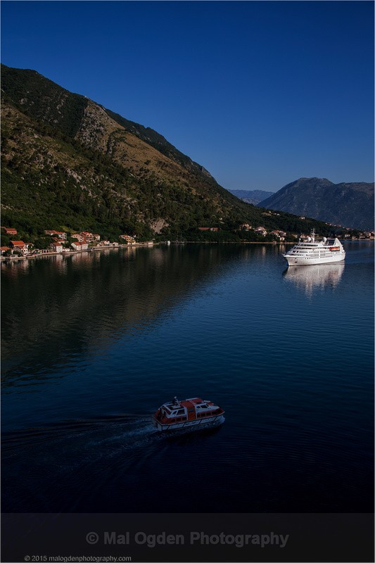 Tenders at the Ready - Kotor (Montenegro)