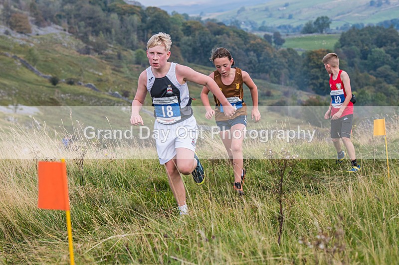 Year 7-190 - The English Schools Fell Running Championship Giggleswick Year 7 Sunday 6th October 2024