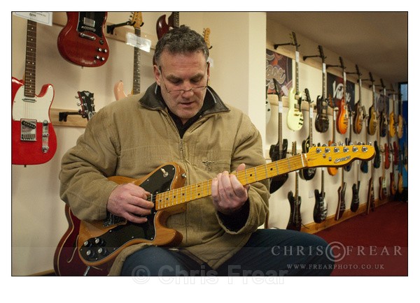 Guitarist - Location Portraits