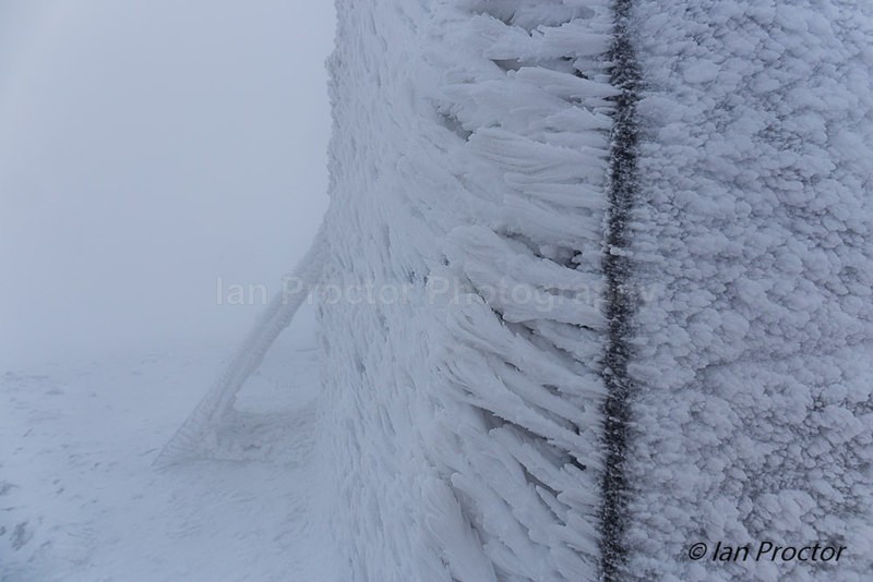 Ice Formations - Slieve Donard 6 - Winter