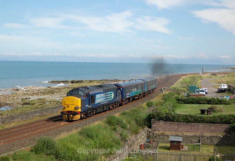JL - 3.7.15 37259 5Z60 Kingmoor - Carnforth, Parton - Cumbrian Coast (north to south)