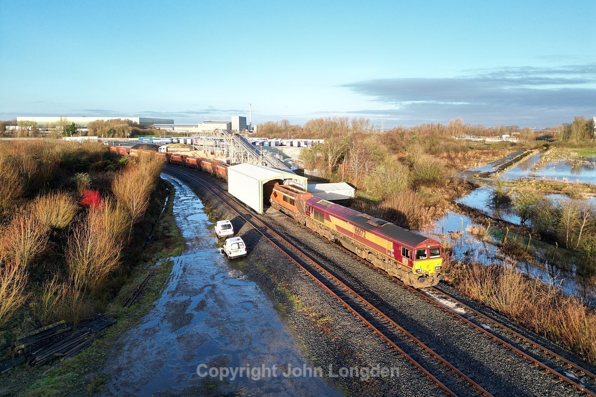 JL - 4.1.24 66172 6M63 Tilbury - Ince & Elton Encirc, Encirc Works - Elsewhere on the network
