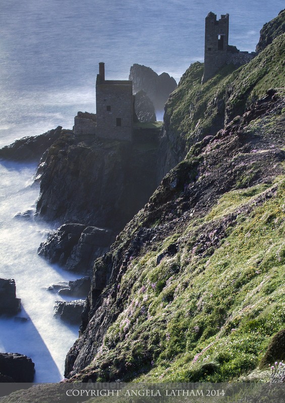 Botallack Tin Mines portrait - Celtic Cornwall