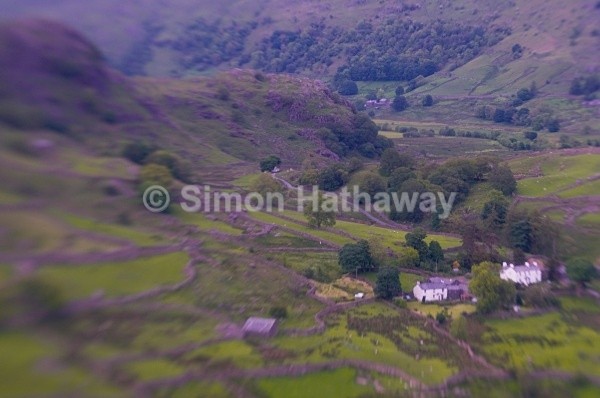 Kentmere - English Lake District from Hot Air Balloon