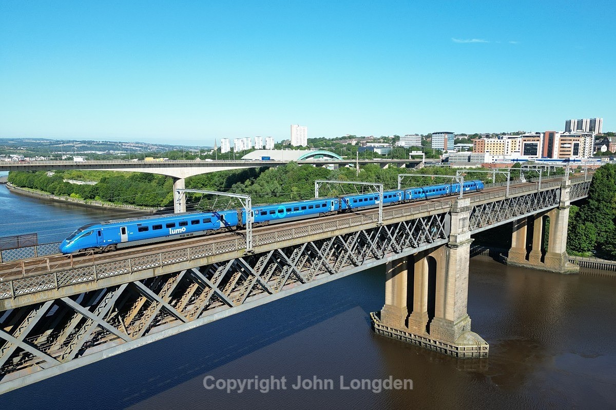 JL - 25.6.24 Lumo 800xxx 1S91 Kings Cross -  Edinburgh, King Edward Br - Latest shots