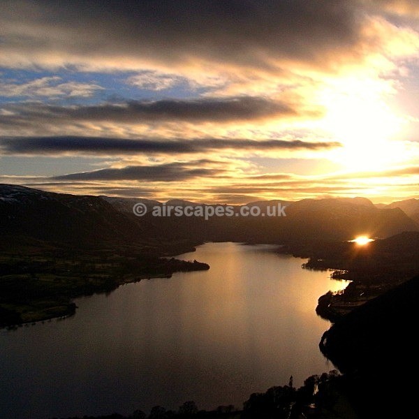Ullswater Sunset, Cumbria - Ullswater Lake, Cumbria