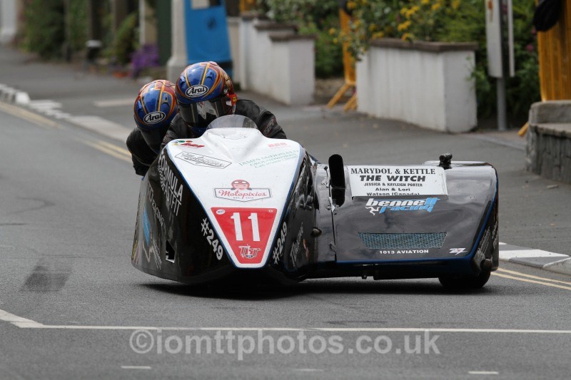 Karl BENNETT & Lee Cain - Sure Sidecar Race 2