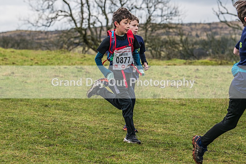 Cunswick U13-52 - Kendal Winter League Cunswick Scar Junior Under 13 Fell Race Sunday 26th January 2025