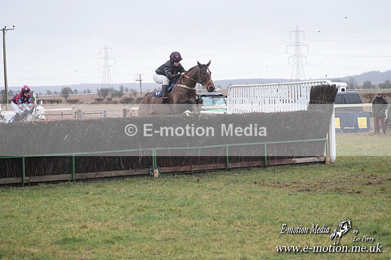 PtP 260125 558 - Cocklebarrow Point-to-Point racing with the Heythrop Hunt 26/01/25