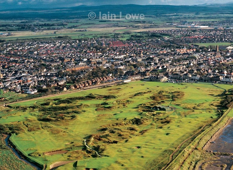 Prestwick Golf Links - Scottish Links Aerial Images
