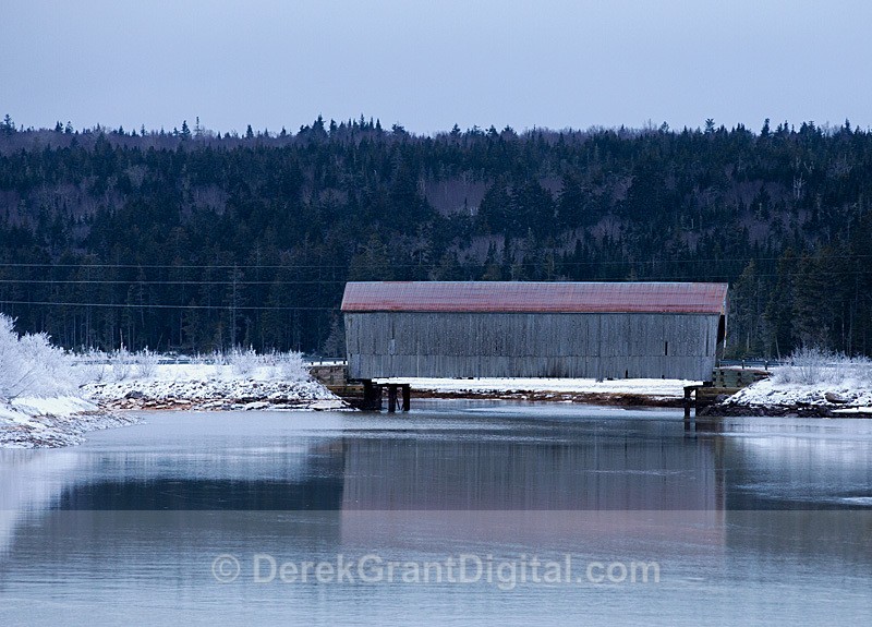 Tynemouth Creek Covered Bridge Saint John County New Brunswick Canada