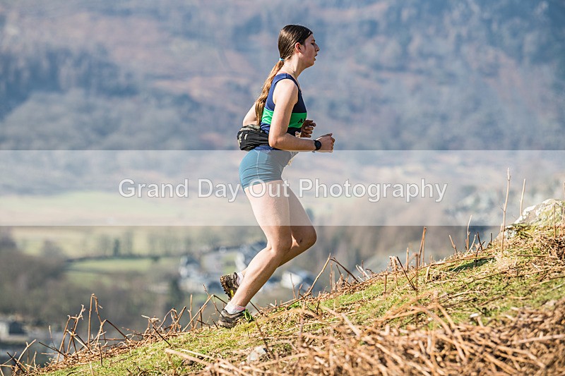 Elterwater-274 - Kendal Winter League Elterwater Under 15/17 Fell Races Sunday 9th March 2025