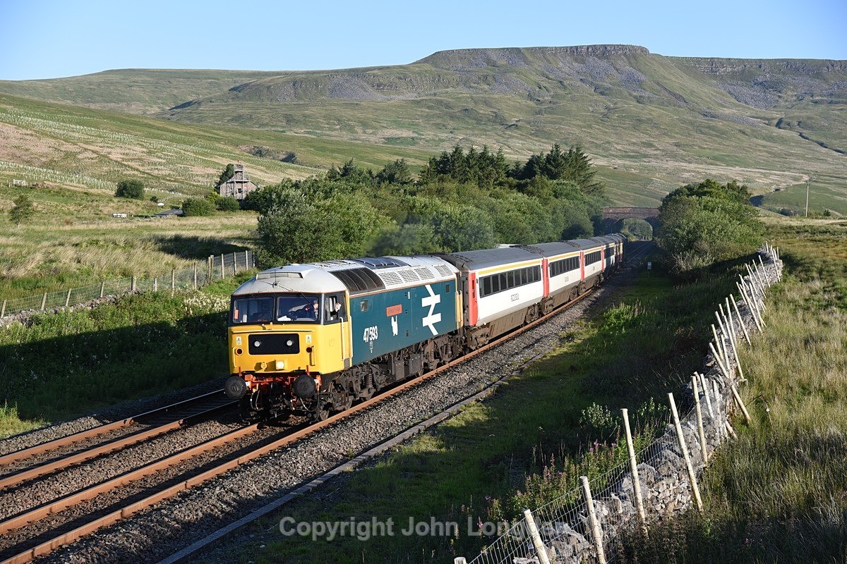 JL - 30.7.20 47593 5Z40 06:50 Appleby - Skipton, Ais Gill Summit - Ais Gill - Summit