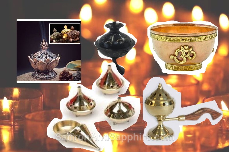 Metal Incense Holders