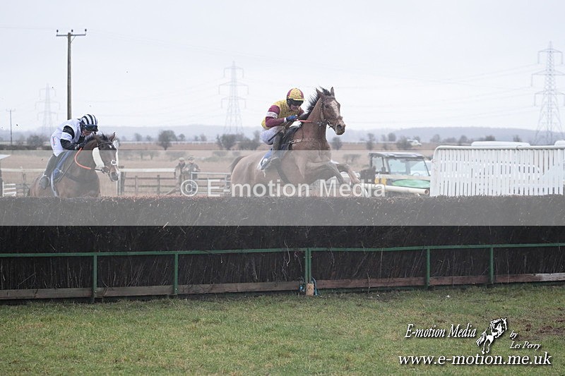 PtP 260125 597 - Cocklebarrow Point-to-Point racing with the Heythrop Hunt 26/01/25